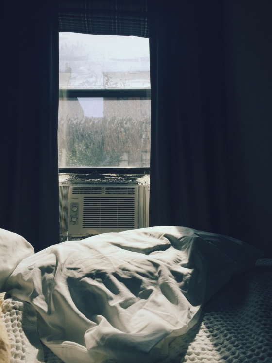 Sunday morning in a hotel. Meatpacking District