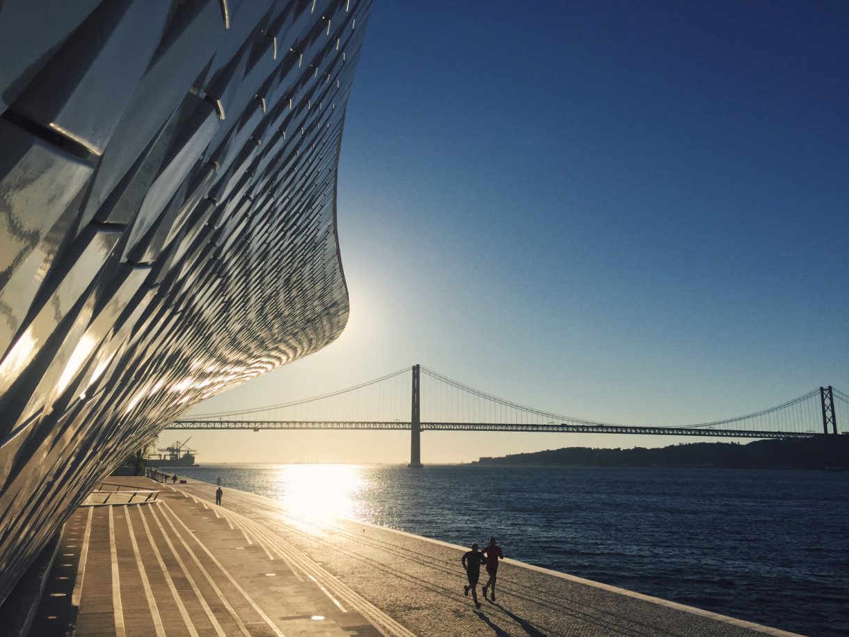 Morning Run, Lisbon