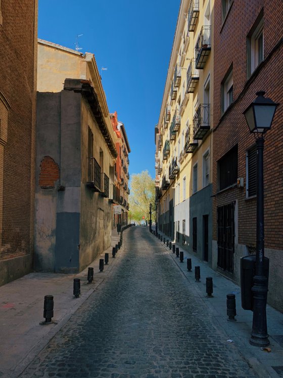 The green at the end of the street